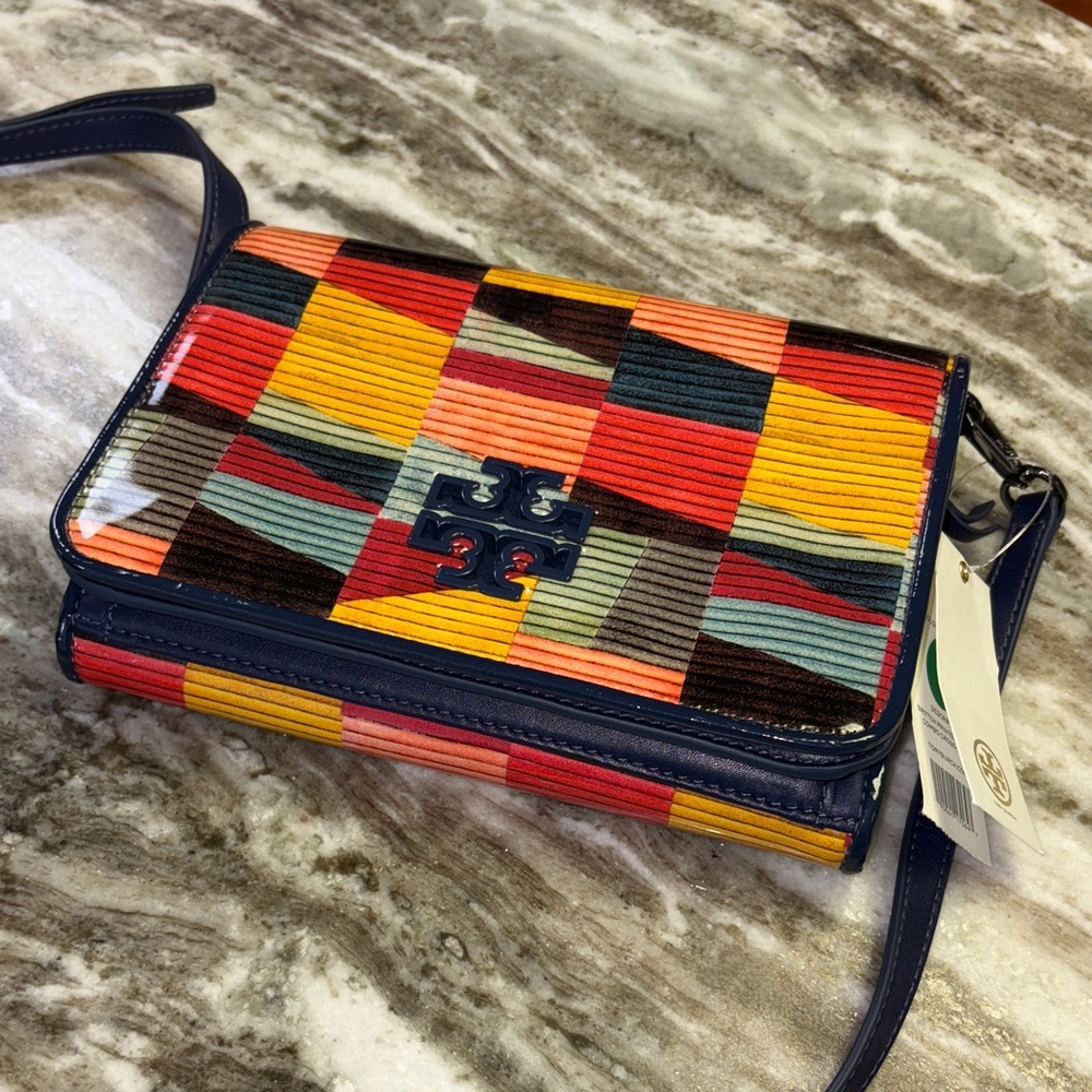 Tory Burch Multicolor Patchwork Crossbody Bag - image 1